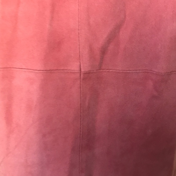 J Crew Suede Salmon Short Sleeve Top 8? - Picture 7 of 10